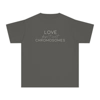 Love Doesn’t Count Chromosomes Comfort Colors Youth Midweight Tee