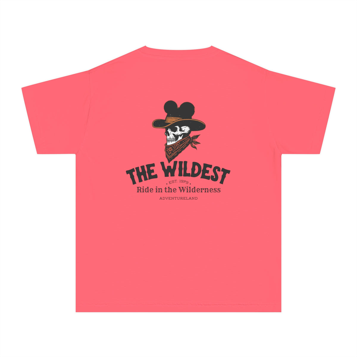 The Wildest Ride in the Wilderness Comfort Colors Youth Midweight Tee