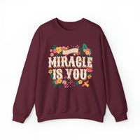 The Miracle Is You Gildan Unisex Heavy Blend™ Crewneck Sweatshirt