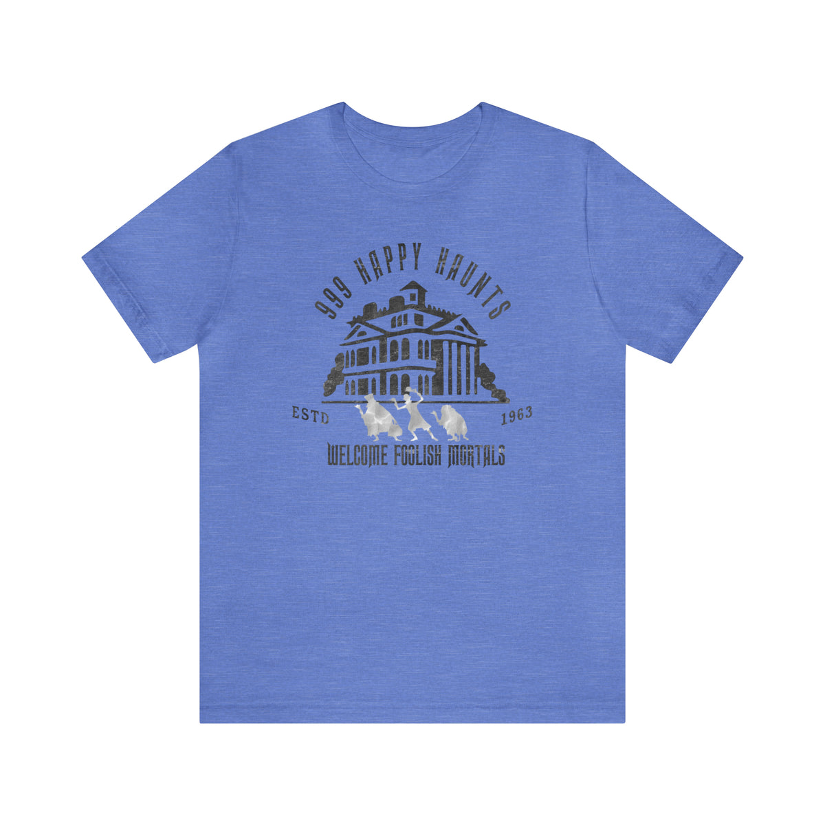 999 Happy Haunts Bella Canvas Unisex Jersey Short Sleeve Tee