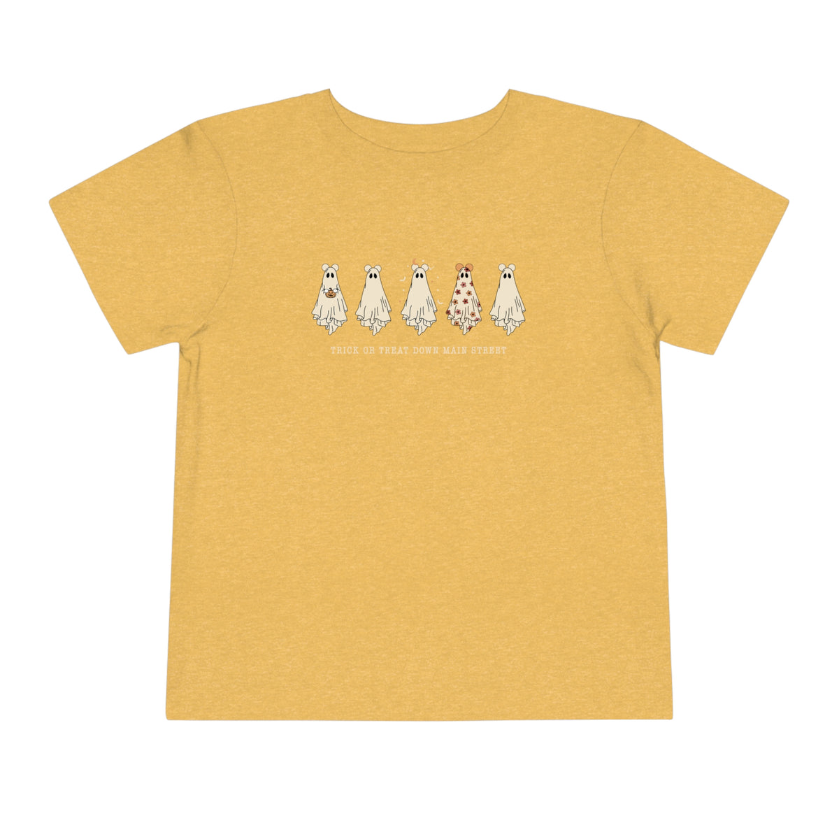 Trick or Treat Down Main Street Toddler Short Sleeve Tee