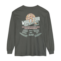 World Tour Comfort Colors Unisex Garment-dyed Long Sleeve T-Shirt