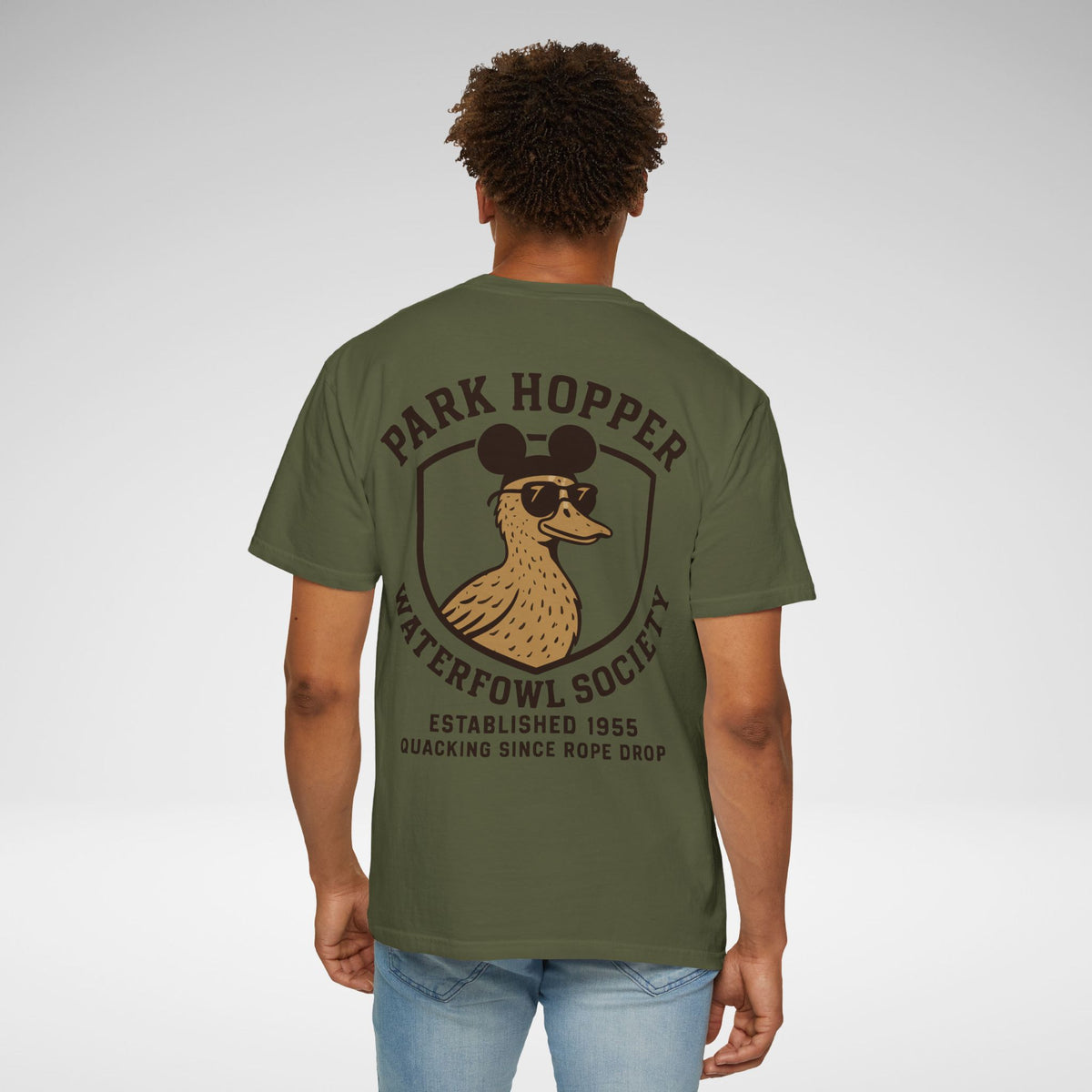 Park Hopper Waterfowl Society Comfort Colors Unisex Garment-Dyed T-shirt