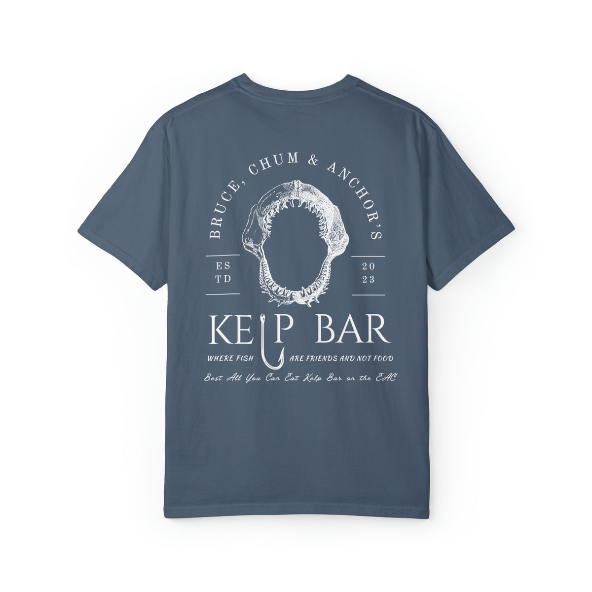 Bruce, Chum & Anchor's Kelp Bar Comfort Colors Unisex Garment-Dyed T-shirt