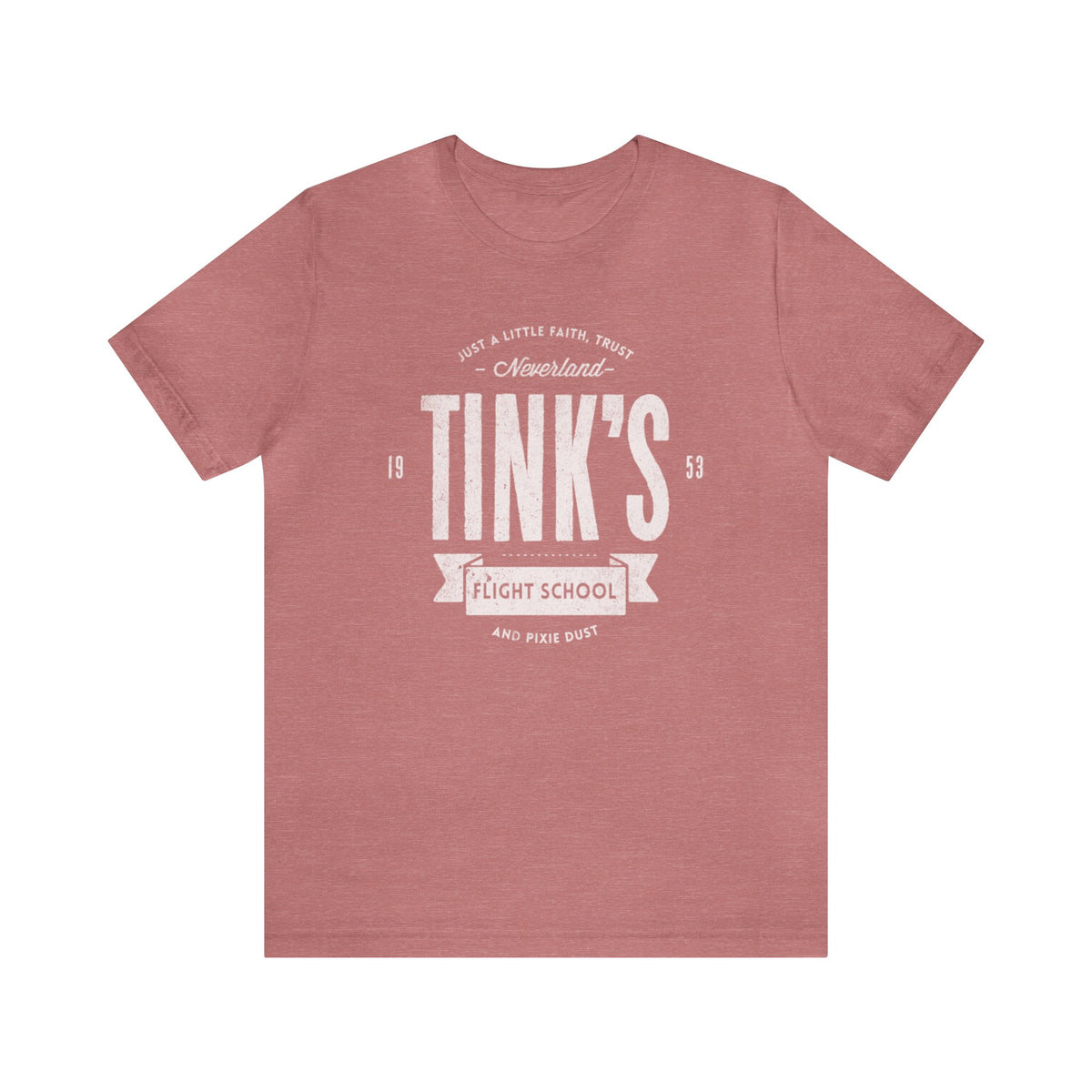 Not synced Tink’s Flight School Bella Canvas Unisex Jersey Short Sleeve Tee