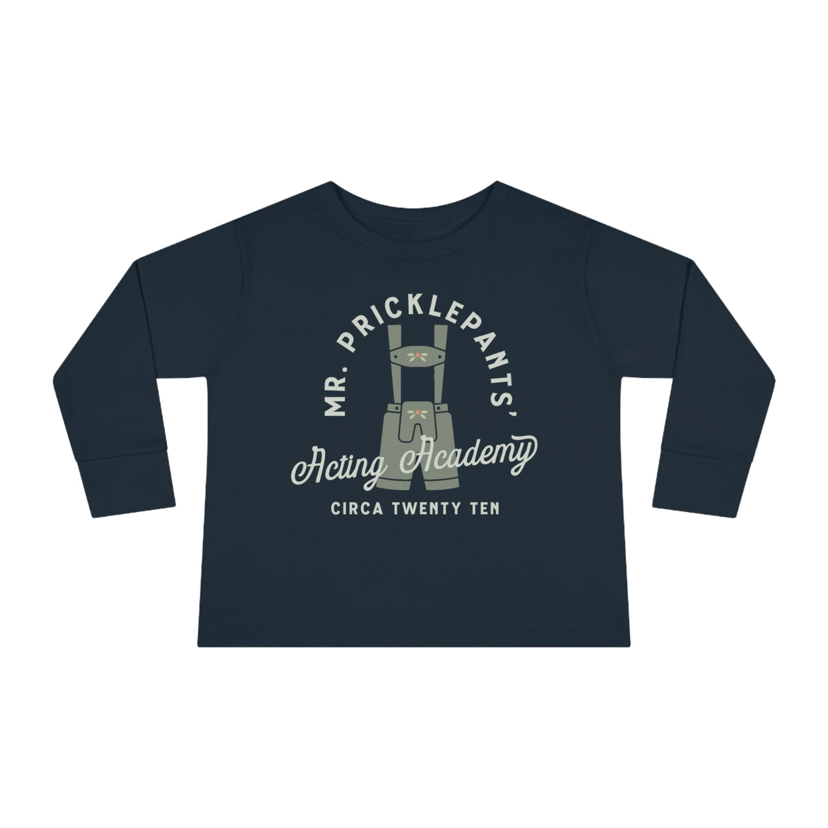 Mr. Pricklepants’ Acting Academy Rabbit Skins Toddler Long Sleeve Tee