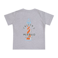 Triton's Mermaid Security Bella Canvas Baby Short Sleeve T-Shirt