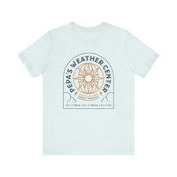 Pepa's Weather Center Bella Canvas Unisex Jersey Short Sleeve Tee