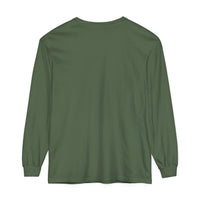 Spooky Scary Skeletons Comfort Colors Unisex Garment-dyed Long Sleeve T-Shirt