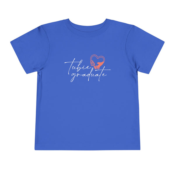 Tubie Graduate Bella Canvas Toddler Short Sleeve Tee