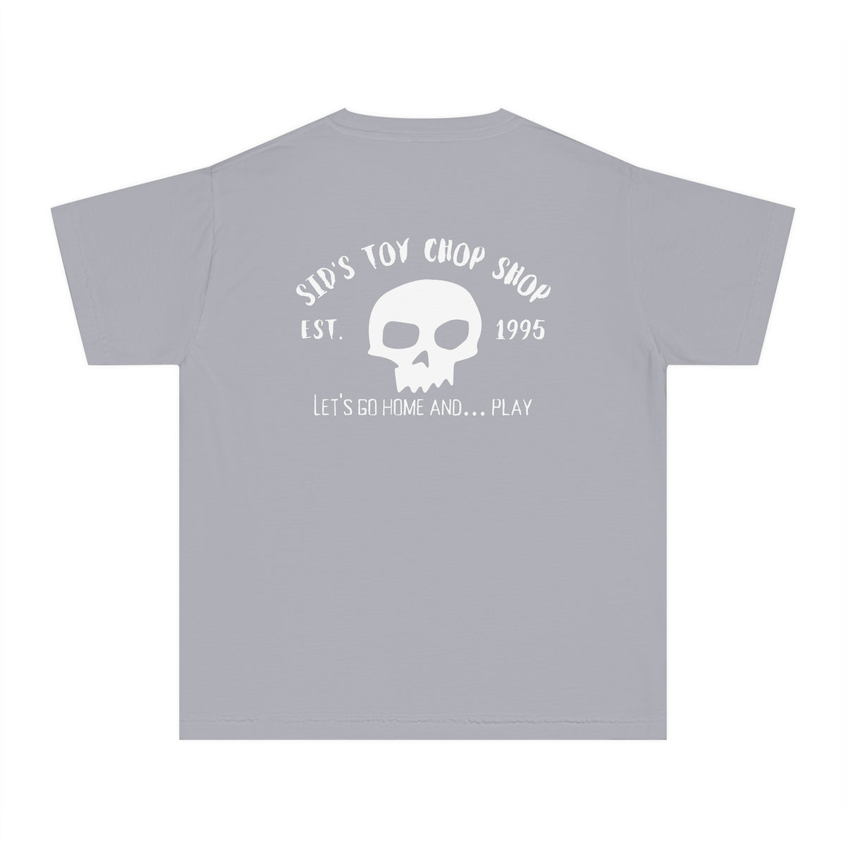 Sid's Toy Chop Shop - Shop Assistant Comfort Colors Youth Midweight Tee