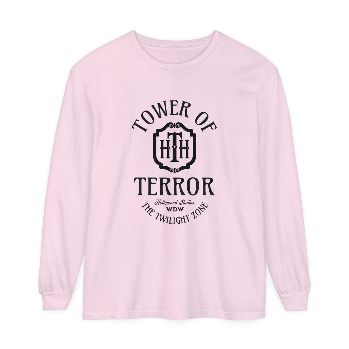 Tower Of Terror Comfort Colors Unisex Garment-dyed Long Sleeve T-Shirt