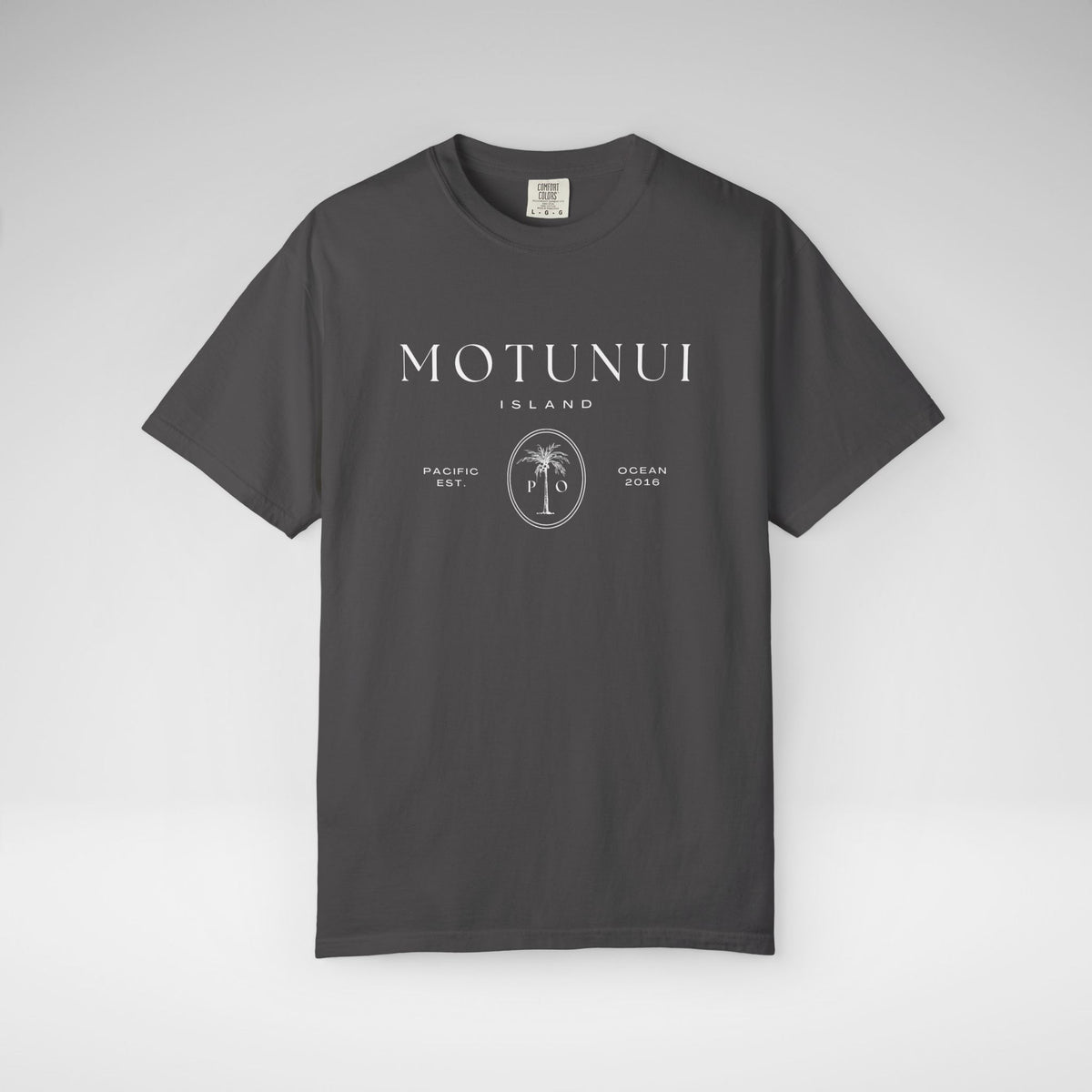 Motunui Island Comfort Colors Unisex Garment-Dyed T-shirt