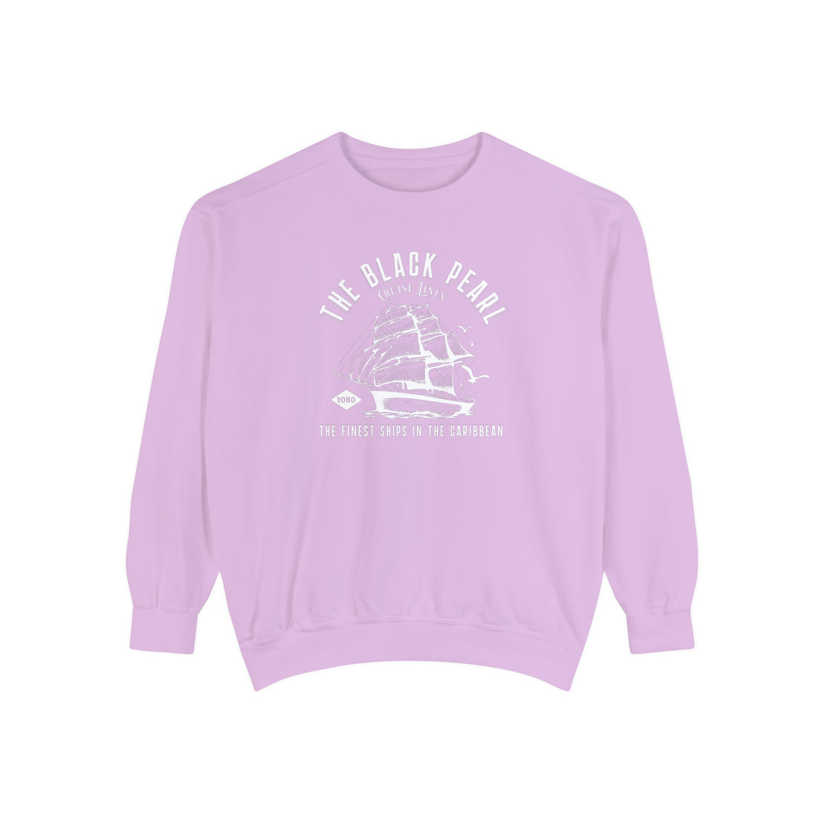 Black Pearl Cruise Lines Comfort Colors Unisex Garment-Dyed Sweatshirt