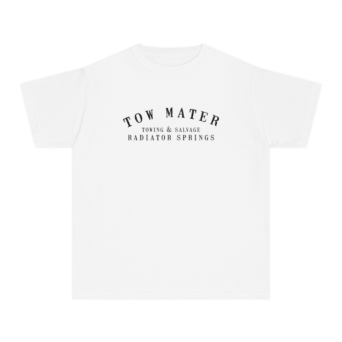 Tow Mater Towing & Salvage Comfort Colors Youth Midweight Tee