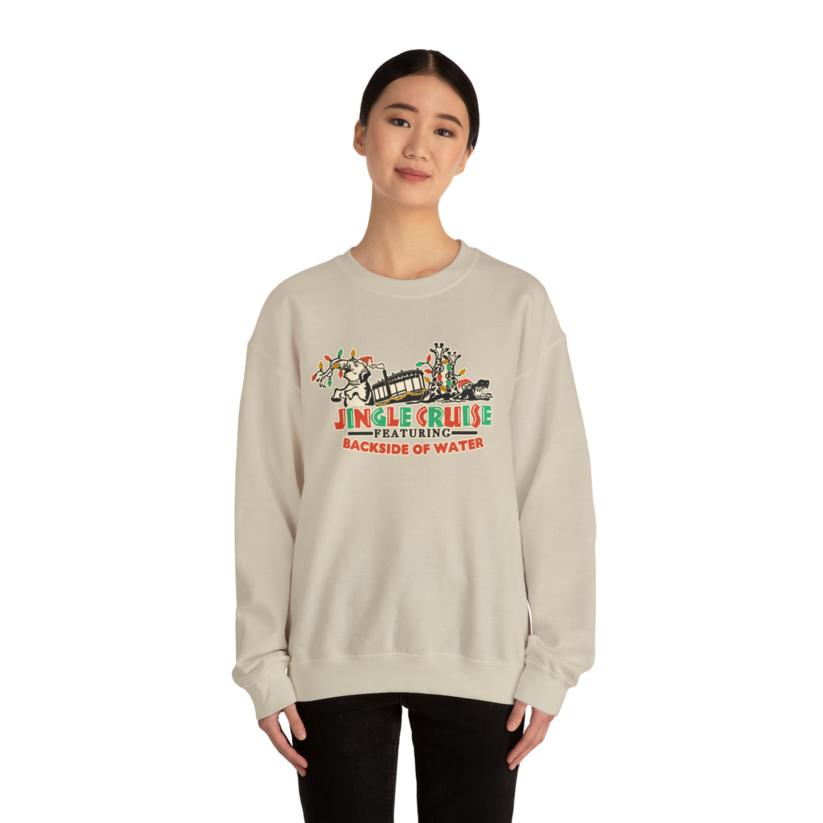 Jingle Cruise Gildan Unisex Heavy Blend™ Crewneck Sweatshirt