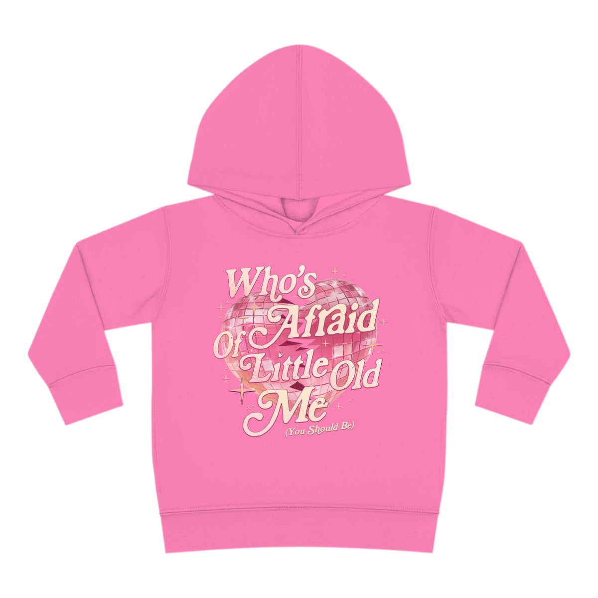 Who's Afraid Of Little Old Me Toddler Pullover Rabbit Skins Fleece Hoodie