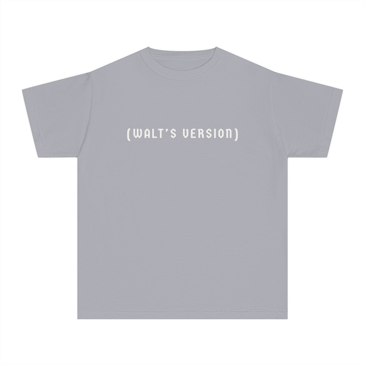 Walt's Version Comfort Colors Youth Midweight Tee