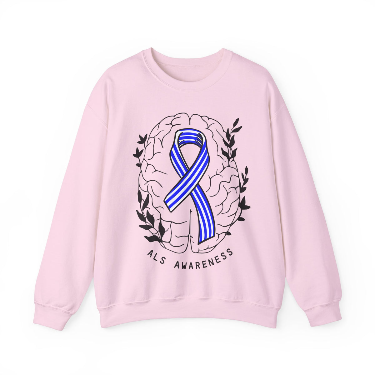 ALS Awareness Gildan Unisex Heavy Blend™ Crewneck Sweatshirt