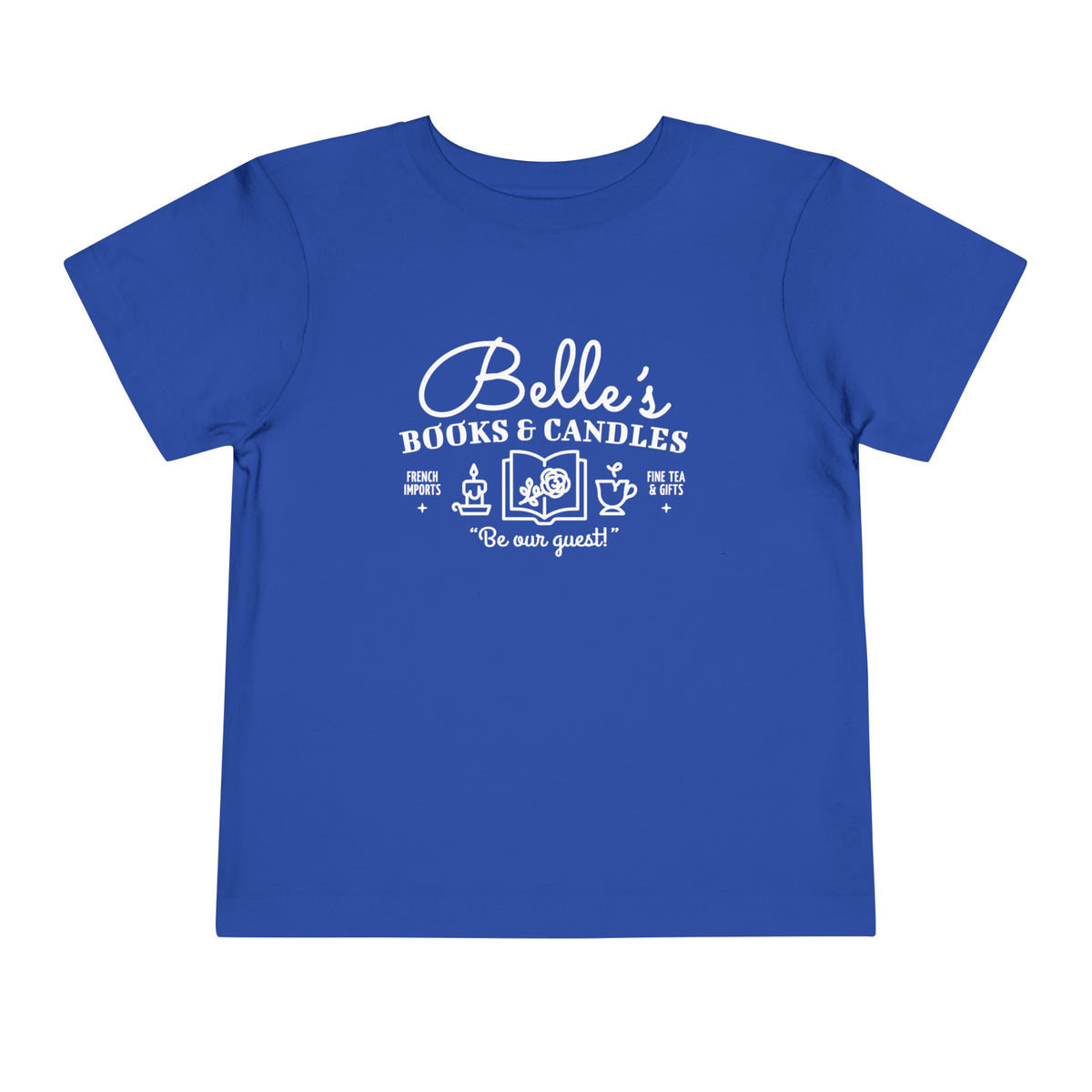Belle's Books & Candles Bella Canvas Toddler Short Sleeve Tee