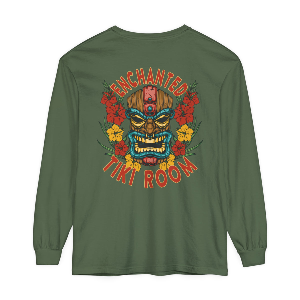 Enchanted Tiki Room Comfort Colors Unisex Garment-dyed Long Sleeve T-Shirt