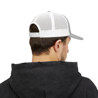 Parkbound Outfitters Snapback Trucker Cap - Stylish Gray & White Hat for Outdoor Adventures
