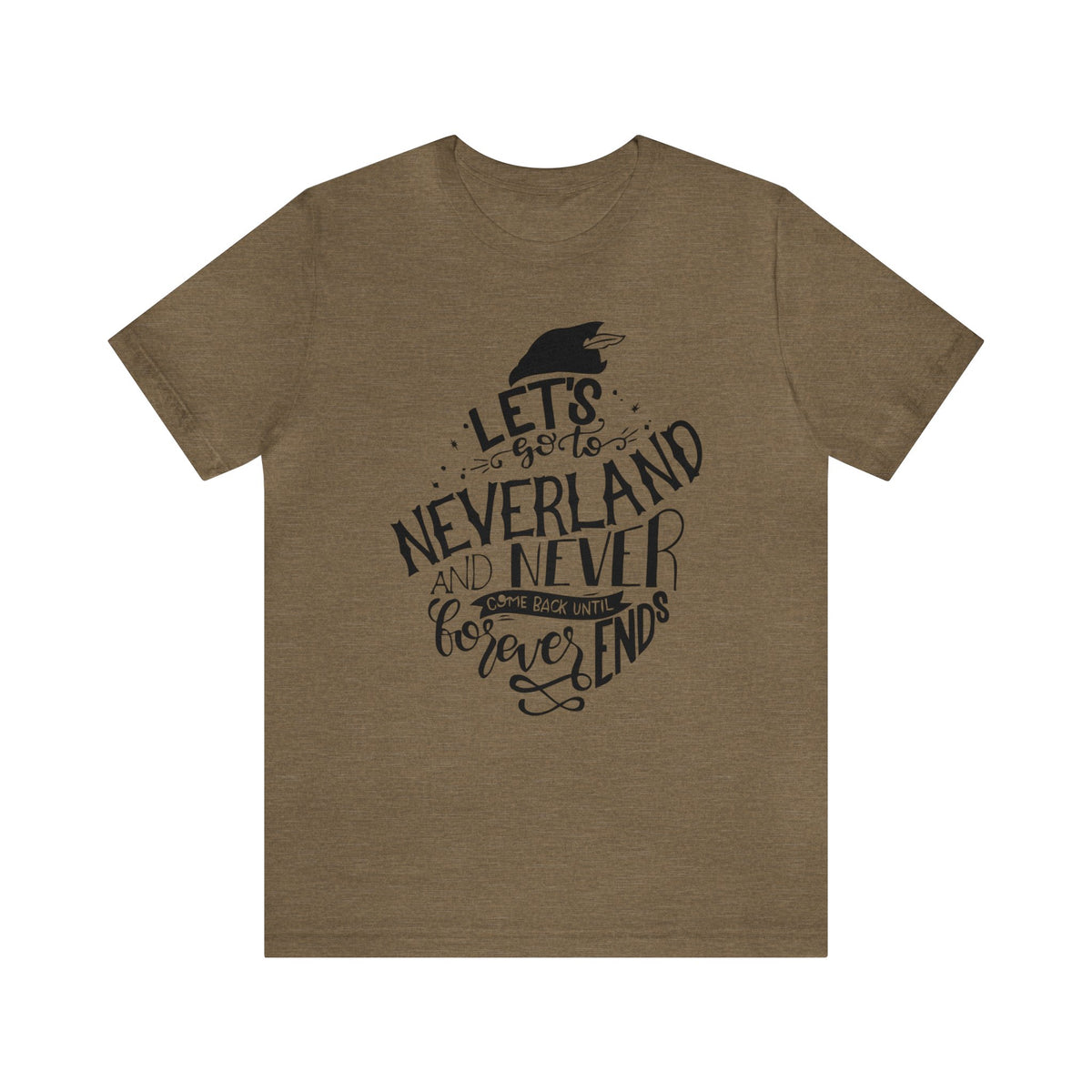 Neverland Bella Canvas Unisex Jersey Short Sleeve Tee