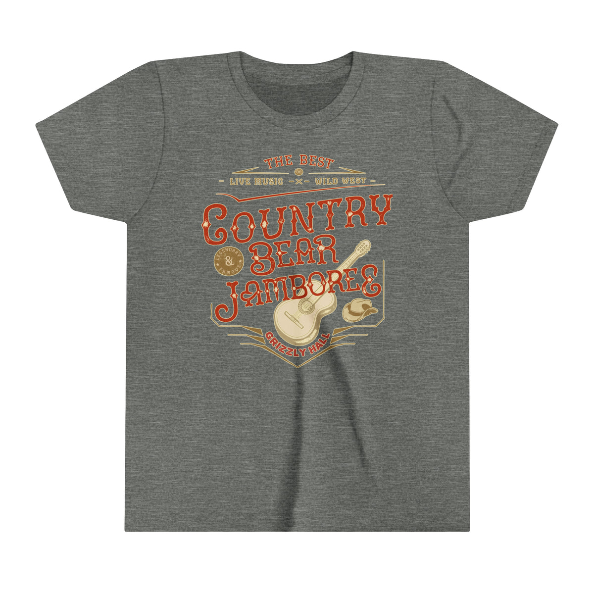 Country Bear Jamboree Bella Canvas Youth Short Sleeve Tee
