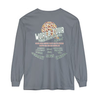 World Tour Comfort Colors Unisex Garment-dyed Long Sleeve T-Shirt