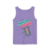 Traffic Lights Swiftie Comfort Colors Unisex Garment-Dyed Tank Top