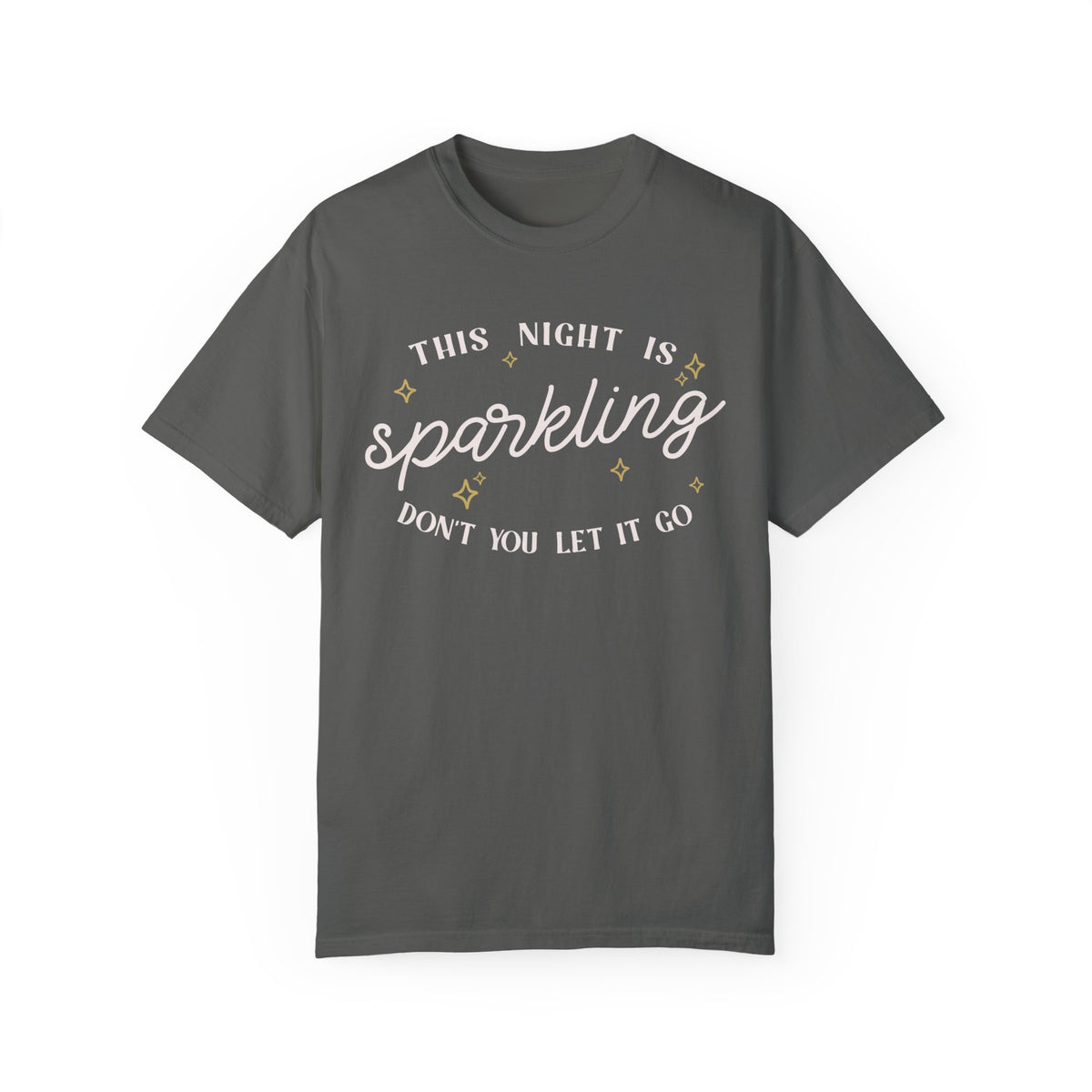 The Night Is Sparkling Comfort Colors Unisex Garment-Dyed T-shirt