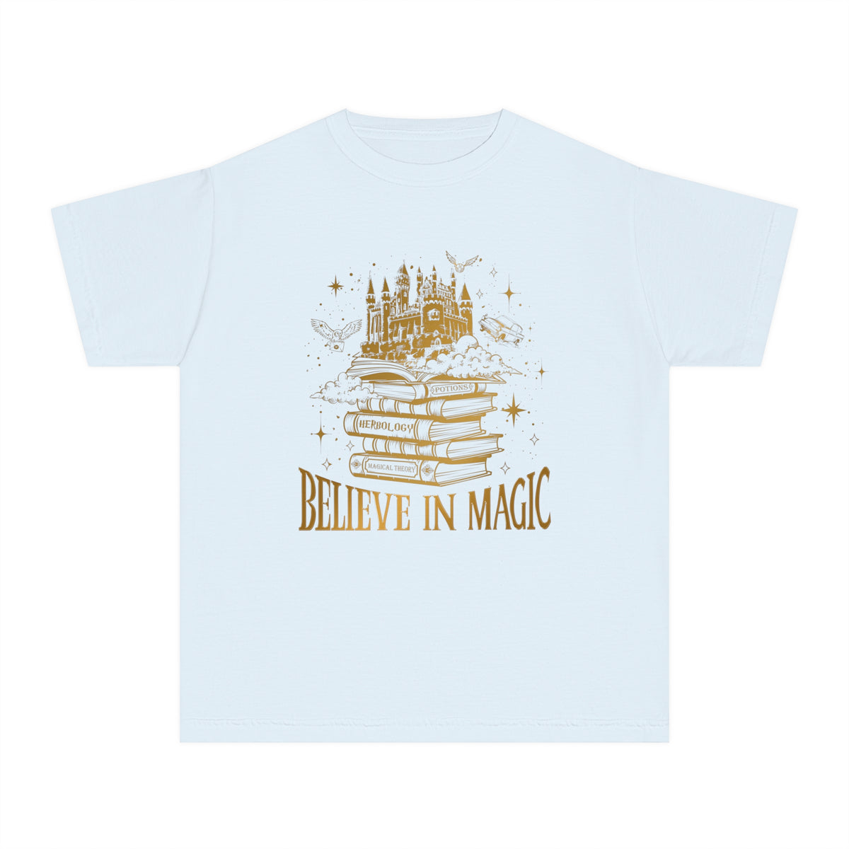 Believe in Magic Comfort Colors Youth Midweight Tee