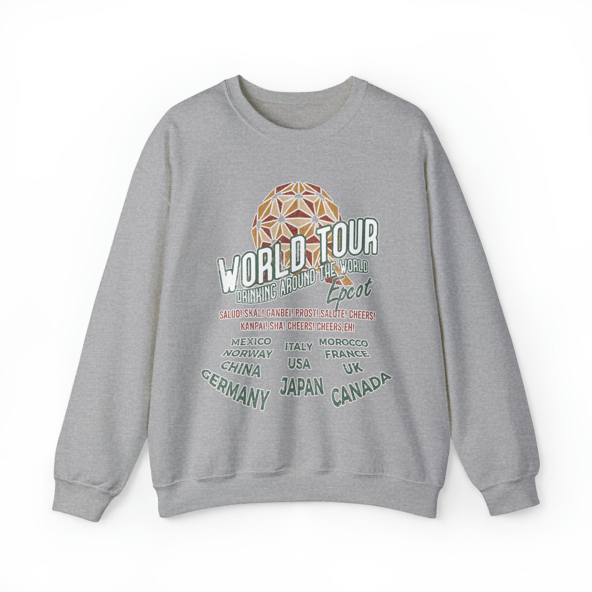 World Tour Gildan Unisex Heavy Blend™ Crewneck Sweatshirt