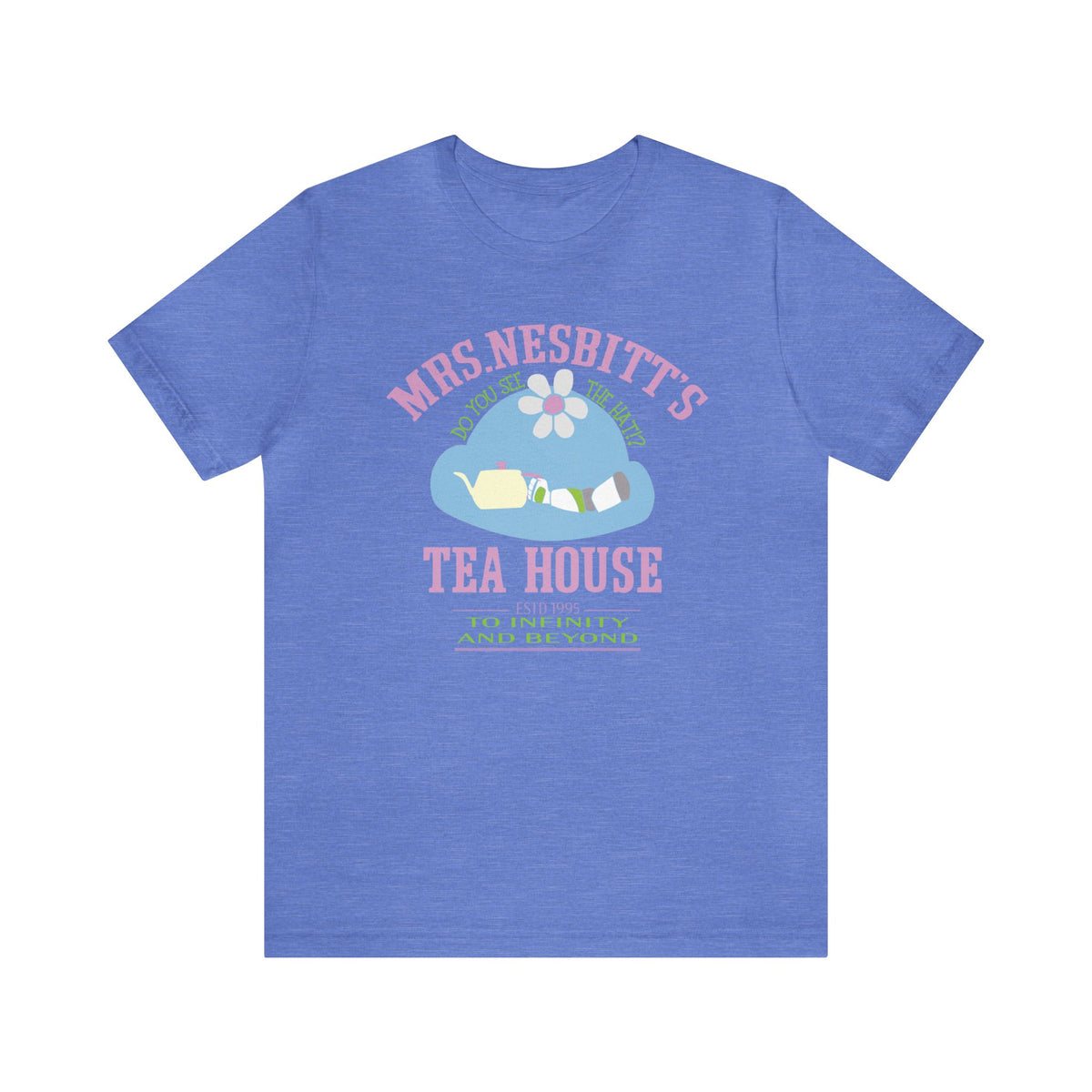 Mrs. Nesbitt’s Tea House Bella Canvas Unisex Jersey Short Sleeve Tee