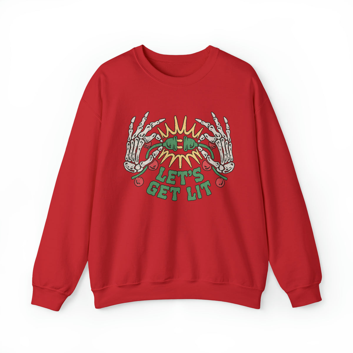Let's Get Lit Gildan Unisex Heavy Blend™ Crewneck Sweatshirt