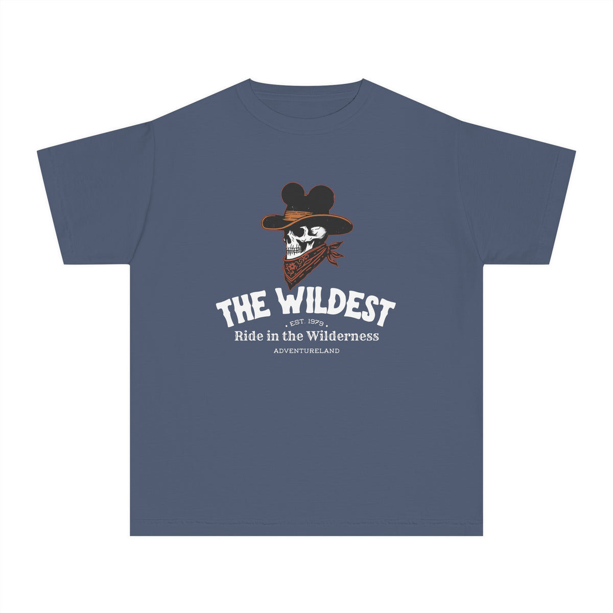 The Wildest Ride in the Wilderness Comfort Colors Youth Midweight Tee