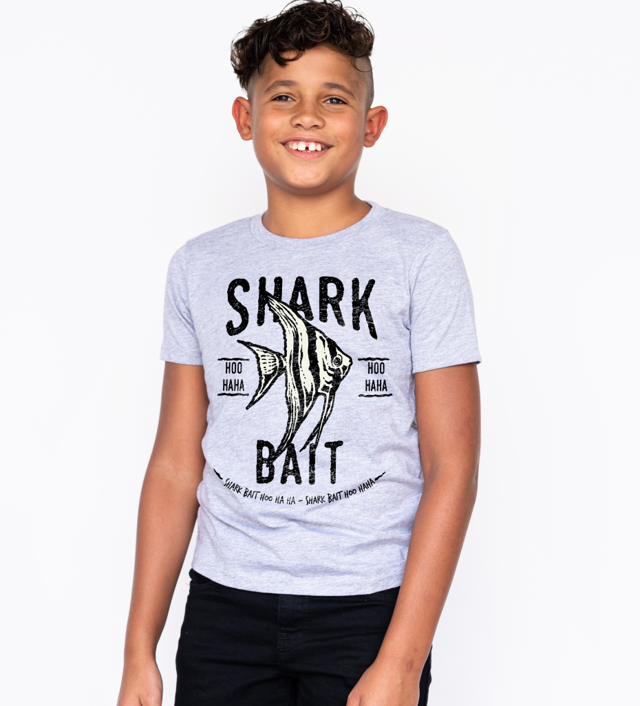 Shark Bait Hoo Haha Bella Canvas Youth Short Sleeve Tee