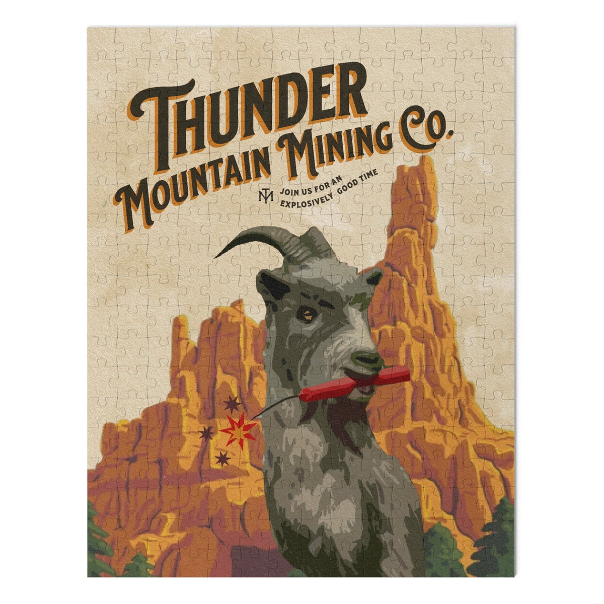 Thunder Mountain Mining Co Jigsaw Puzzle