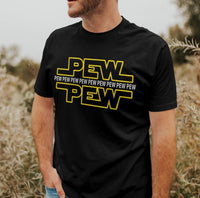 PEW PEW PEW Bella Canvas Unisex Jersey Short Sleeve Tee