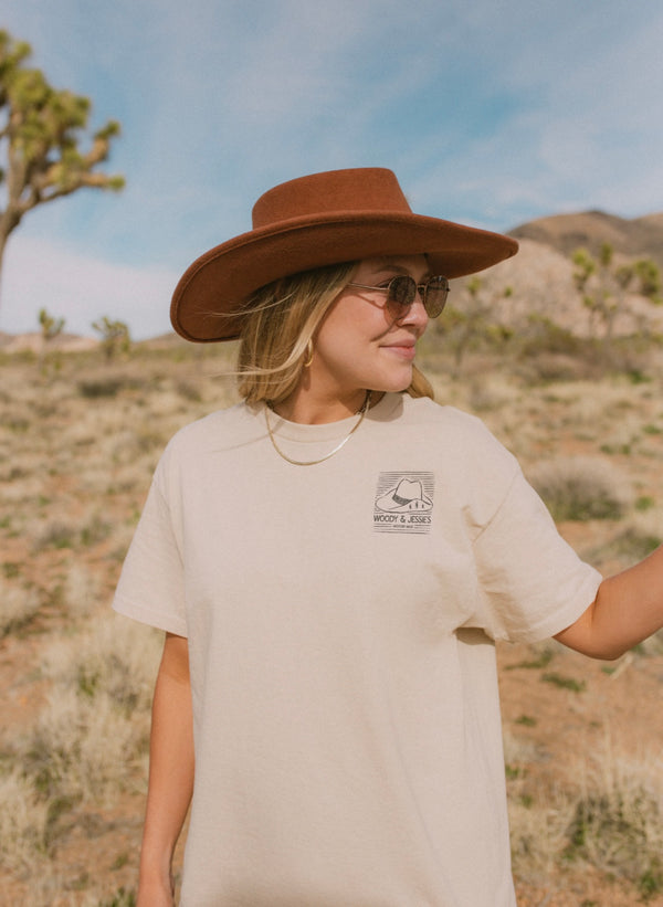 Woody & Jessie's Western Wear Comfort Colors Unisex Garment-Dyed T-shirt