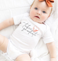 Tubie Graduate Rabbit Skins Infant Fine Jersey Bodysuit