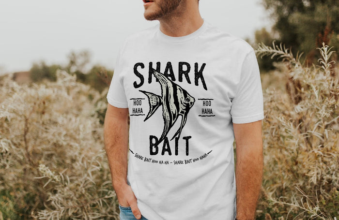 Shark Bait Hoo Haha Bella Canvas Unisex Jersey Short Sleeve Tee