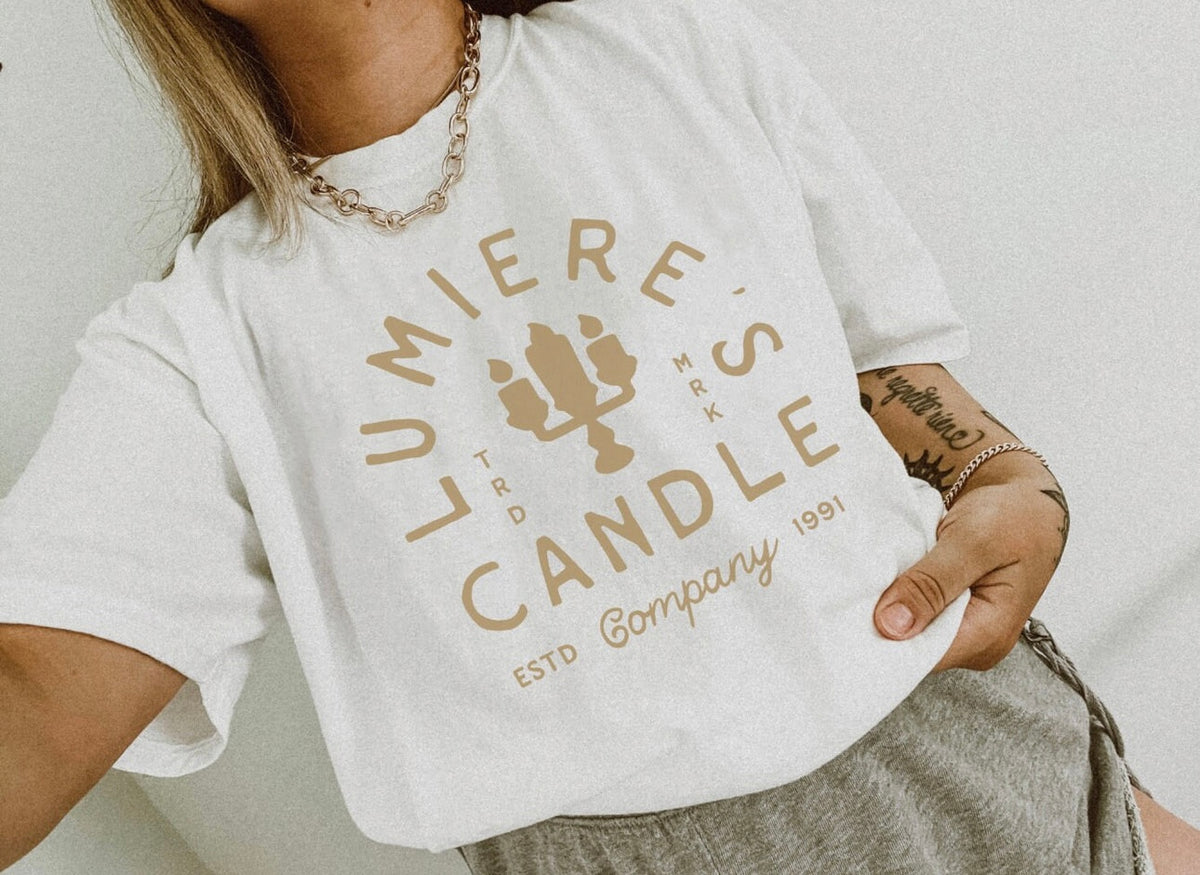 Lumiere’s Candle Company Bella Canvas Unisex Jersey Short Sleeve Tee