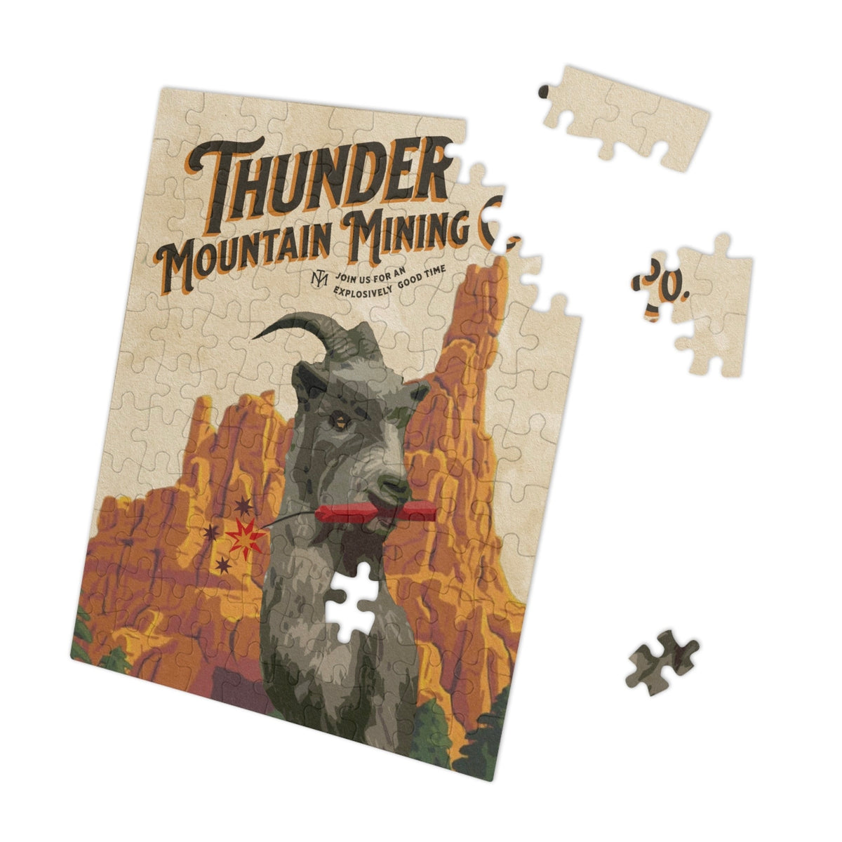 Thunder Mountain Mining Co Jigsaw Puzzle