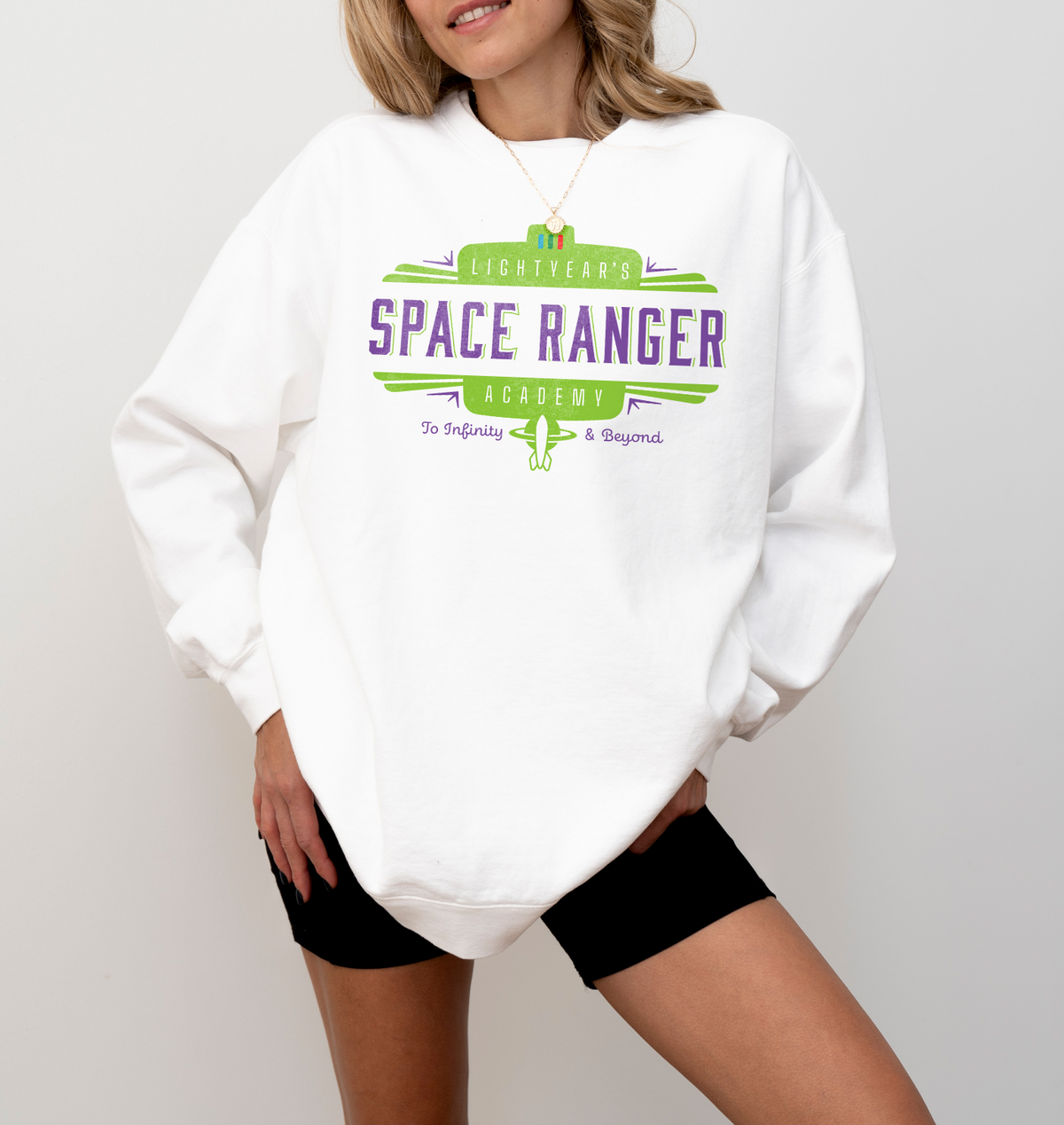 Lightyear's Space Ranger Academy Comfort Colors Unisex Garment-Dyed Sweatshirt