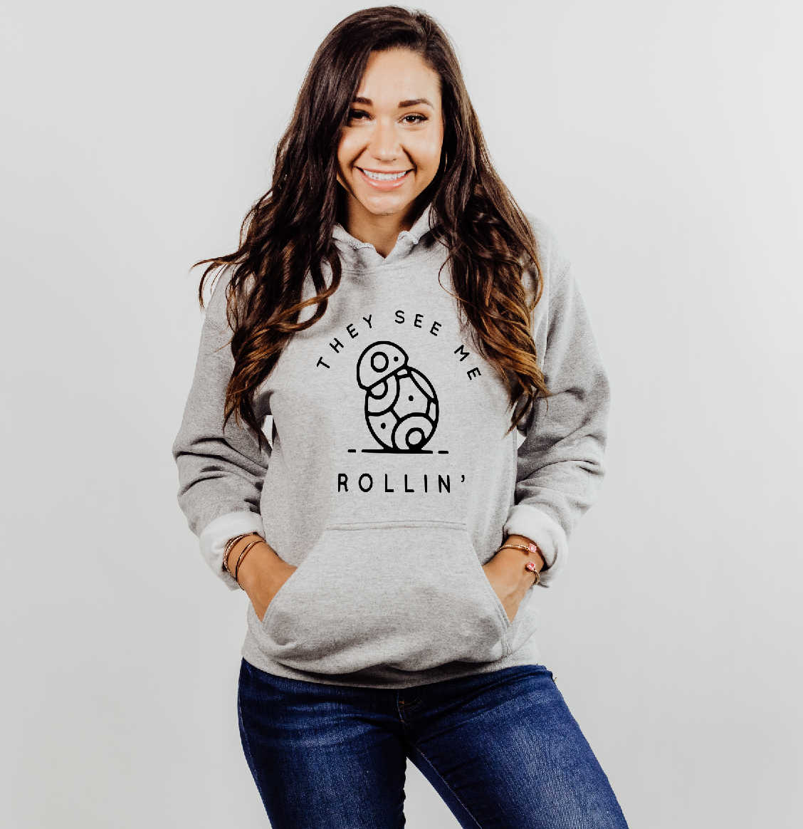 They See Me Rollin' Gildan Unisex Heavy Blend™ Hooded Sweatshirt