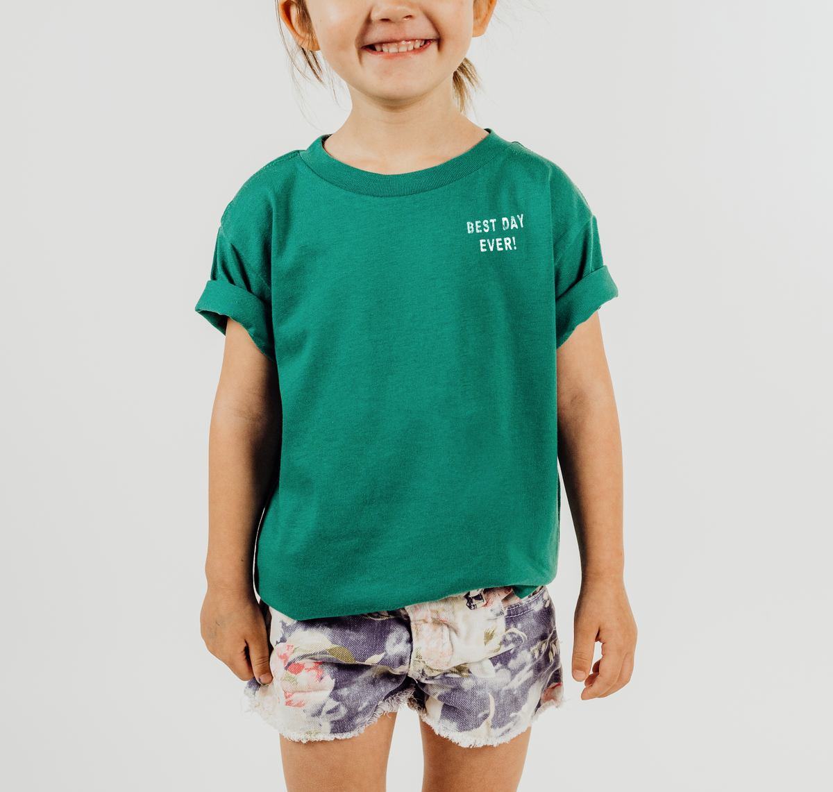 Best Day Ever Bella Canvas Toddler Short Sleeve Tee
