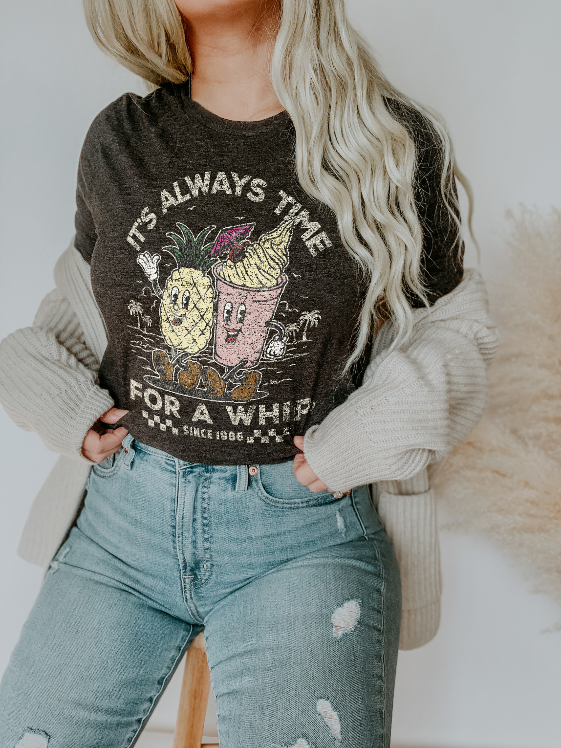 It's Always Time For A Whip Bella Canvas Unisex Jersey Short Sleeve Tee