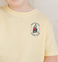 Portorosso Vespa Club Comfort Colors Youth Midweight Tee
