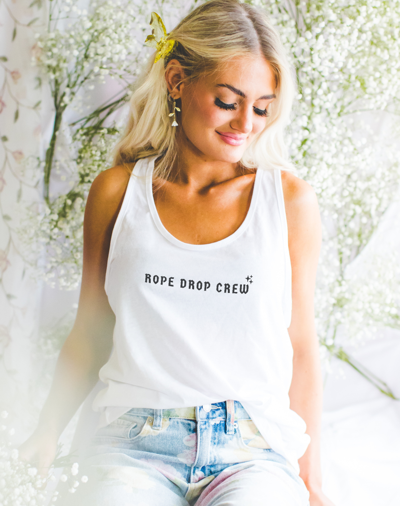 Rope Drop Crew Women's Next Level Ideal Racerback Tank
